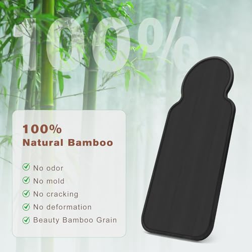 Black Bamboo Sliding Mat for Ninja Slushie FS301/FS351 — Sliding Pad Accessory