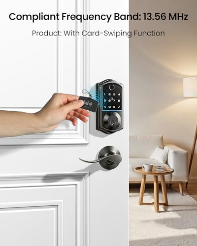 Veise VK01 RFID Key Fobs 13.56MHz for Smart Locks, 3 Pack