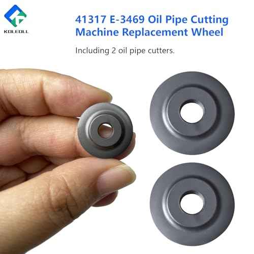 41317 E-3469 Tubing Cutter Replacement Wheel Compatible with RIDGID Tubing Cutter Models 101 103 104 117 118 150 151 152 153 205 Copper Pipe Cutter (2 Pack)