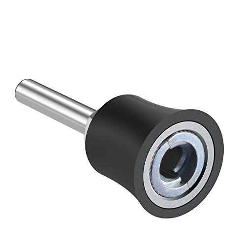 3-Pack Disc Pad Holder Shank - 1", for Polishing, Sanding, Surface Preparation, 1/4" Shank