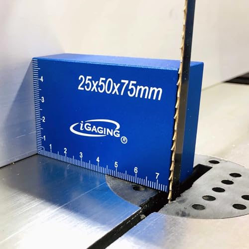 iGaging 15-Piece Metric Setup Block Gauge Set in Aluminum with Case