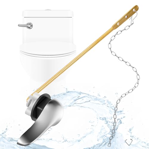 Universal Toilet Flush Handle Kit Zinc Alloy & Brass Arm for American Standard