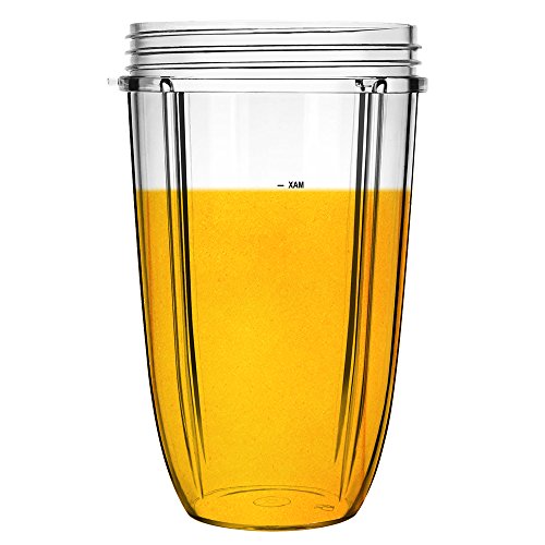 QUIENKITCH 24oz Nutribullet Replacement Cup for 600W/Pro 900W Blenders