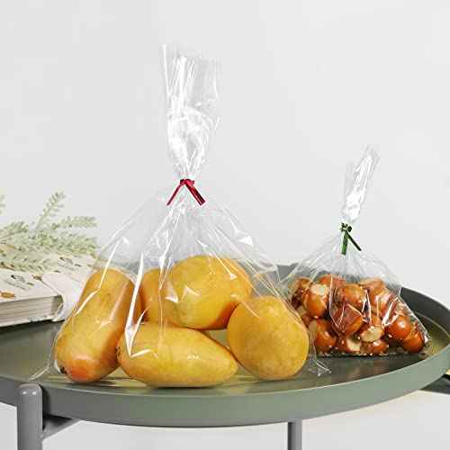 2000 Pcs Metallic Twist Ties 10 Colors Twist Tie 4" Bread Ties Twist Ties for Bags Foil Twist Ties Bag Ties Colorful Twist Ties for Party Gift Wrapping Bags Cellophane Treat Bags Bread Candy Bags