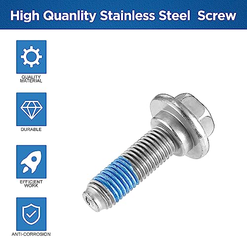 Washer Washplate Screw for Whirlpool W11050804 – Stainless Steel Replacement