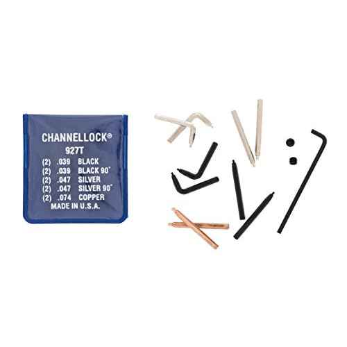 Channellock Replacement Tips, Steel, 927 Replacement Tip Kit (927T)