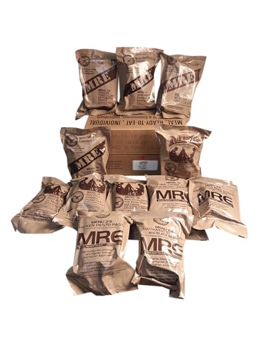 Military Surplus MRE Meals Ready to Eat - 12 Pack, Inspection 2025/2026