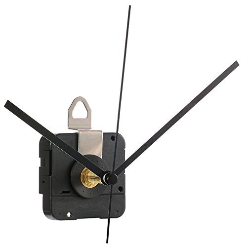 Hicarer Black 28mm Long Shaft Quartz Clock Movement Repair Kit