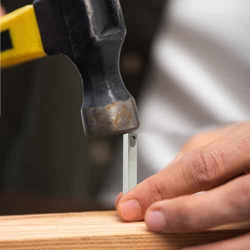 EDC Pry Bar - Mini Keychain Prybar for Every Day Carry, Small Prybar Multitool, Heavy Duty Stainless Steel Pocket Pry Bar