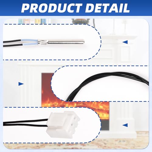 Exhaust Probe SRV7000-669 Replacement for PelPro Quadra-Fire Pleasant Hearth Stoves