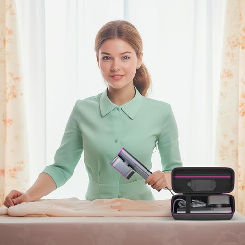 Againmore Black Garment Steamer Carrying Case Compatible with Jack & Rose, FEPPO, Nesugar, Kssvzz 12.2 x 5.12 x 3.15 in