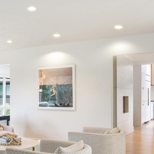 Zouzai 24 Pack 4 Inch Dimmable LED Recessed Ceiling Lights with 5 CCT Variations
