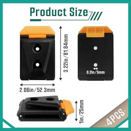 Tool Belt Clip Fits for TOU-CT Models ClipTech Pouches TOU-CT-150 TB-CT-150SP