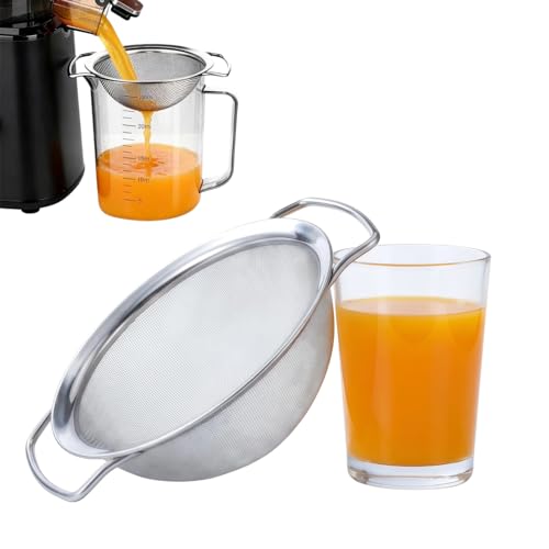 Juice Strainer for Nama J2 304 Stainless Steel Fine Mesh - Hands-Free Juicer Accessory