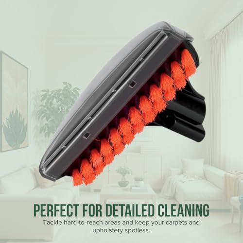 Selgo 6" Replacement Tough Stain Brush Tool for All Bissell Carpet Cleaners - Black