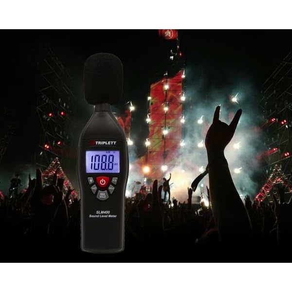 Triplett SLM400 Sound Level Meter - 35–130 dB, IEC 61672 Type 2