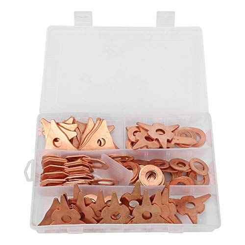 110pcs Dent Pulling Puller Rings,Triangle OT Round for Automotive Sheet Metal Welding Repair Tool Set, Triangular/New Triangular/Round Soldering/Ordinary/Thickened OT Piece