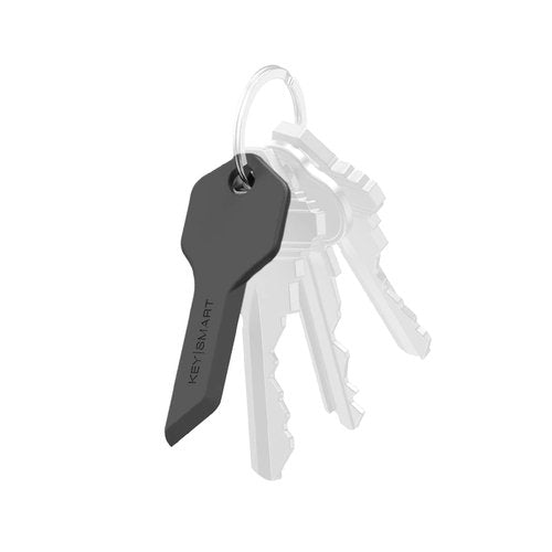 KeySmart Safe Box Opener - Key-shaped Safe Package Opener For Everyday Carry, with Finger Protection Fits Perfectly on Keychain or Inside a KeySmart - Great Stocking Stuffer (Black)