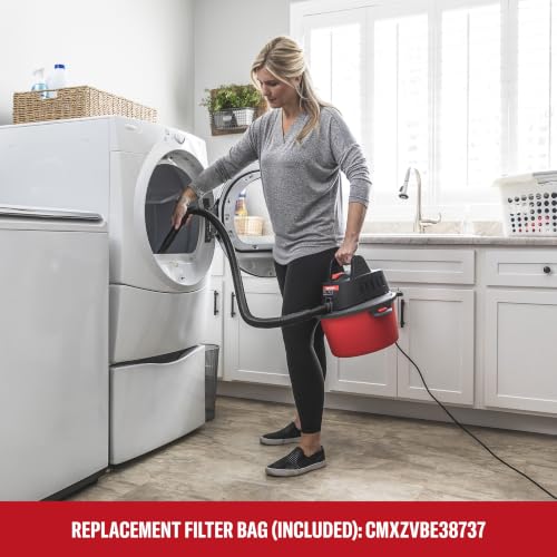 Craftsman 2.5 Gallon 2.5 Peak HP Wet Dry Shop Vacuum Portable Compact