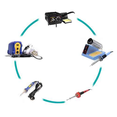 6 Pack Heat Set Insert Tool, Soldering Iron Tips for Thread Inserts M2 / M2.5 / M3 / M4 / M5 / M6, Heat Insert Tool for 3D Printer and Compatible with 900M/T18/FX-888D