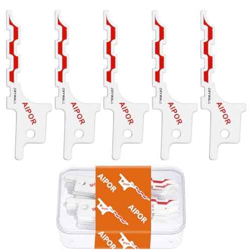 5 Pack 48-00-1640 for Milwaukee Electric Tool Drywall Reciprocating Saw Blade, Drywall Access Sawzall Blade, Blunt Point 48-00-1640 Drywall Reciprocating Saw Blade