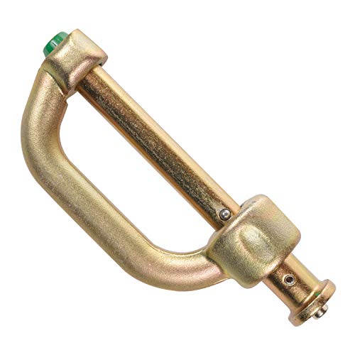 KStrong UFC409151 Twin/Single Connector with Steel Pin, ANSI Compliant, 2.15" (55 mm) / Gate Open