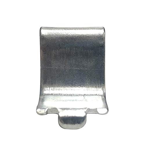 Bueyfolt Adjustable Steel Pilaster Shelf Support Clips - 14 Pieces