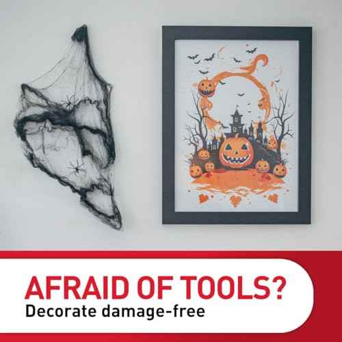 Command 15 lb & 10 lb Large and Medium Picture Hanging Strips 28 Assorted Pairs (56 Command Strips), Damage-Free Hanging Picture Hangers, Great for Home Decor, White Adhesive