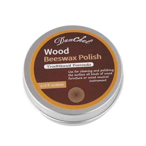 Beeswax Polish Cleaner for Violin Cello Guitar Wood Furniture and Musical Instruments - 60ml for Protecting and Enhancing Any Wooden Surface¡¦
