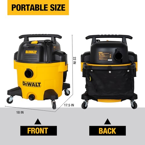 DEWALT Wet/Dry Shop Vacuum 9 Gallon 5HP with Blower & Accessories - Model DXV09P