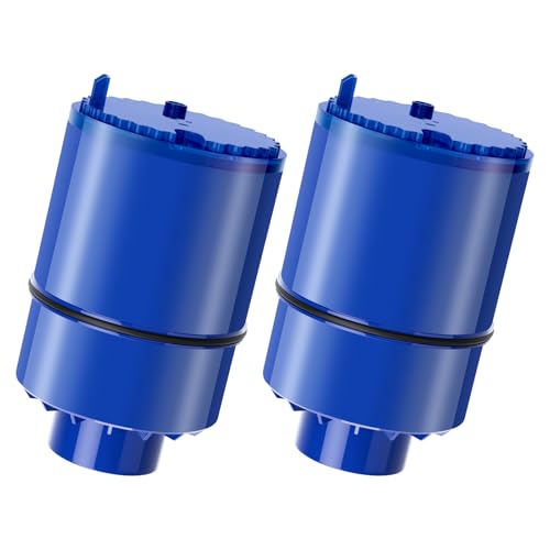 Blue 2-Pack PURWater Faucet Filter Replacement for RF-9999 Systems NSF Certified