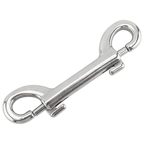 Yaegoo Stainless Steel Double Ended Bolt Snap Hook 3-1/2 Inch (4 Pack)
