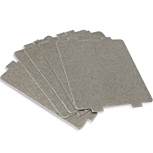 Yuntop 5 Pcs Microwave Waveguide Covers 4 x 4.7 in Mica Sheets