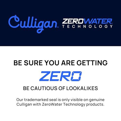 Culligan ZeroWater 2-Pack Replacement Water Filters | Reduces PFAS & Contaminants