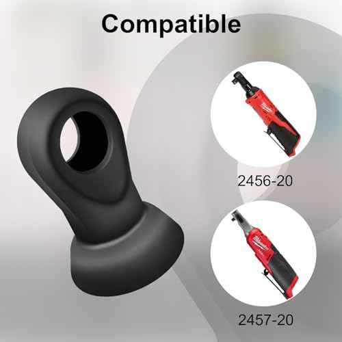 1pcs 49-16-2457 Impact Protective Boot for Milwaukee M12 Cordless 3/8" 1/4 Lithium-Ion Ratchet Models 2456-20 2457-20