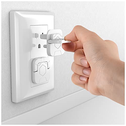 4our Kiddies Baby-Proof Outlet Covers 60 Pack Child Safety Electric Plug Protectors