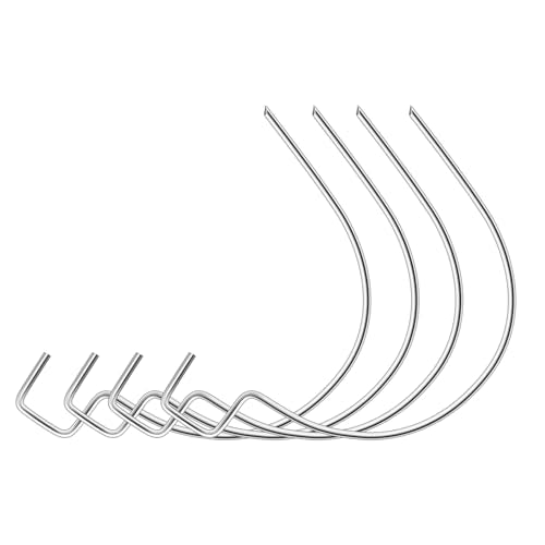 PinCute 40 PCS Heavy Duty Drywall Picture Hooks - No Nails Wall Hangers