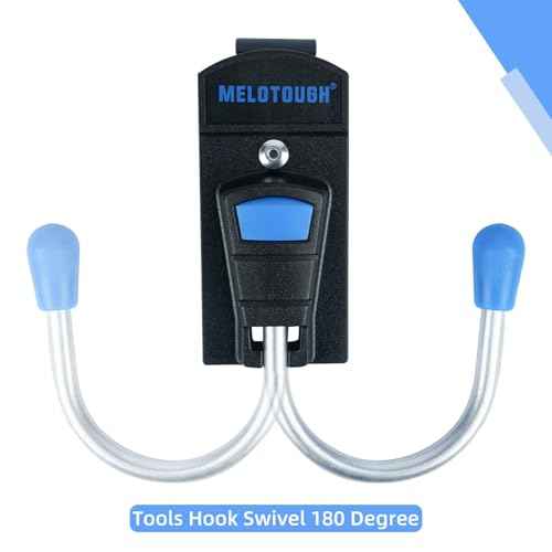 MELOTOUGH Tool Holster Cordless Drill Holster Tool Belt Hook with Metal Clip for Work Belt£¨Blue£©
