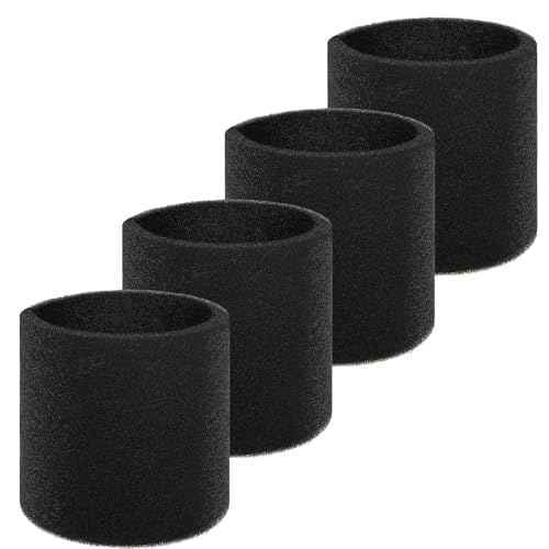 4 Pack 90585 Foam Sleeve Filter for Most Shop Vac & Vacmaster & Genie Shop Wet Dry Vacuum£¬VF2001 Foam Replacement Filter for Wet Dry Vacuum Cleaner, Vacuum Replacement Parts