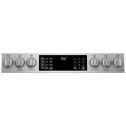 GE C2S950P2MS1 Cafe 30 inch Smart Double-Oven Range With Convection Bundle with Premium 3 YR CPS Enhanced Protection Pack