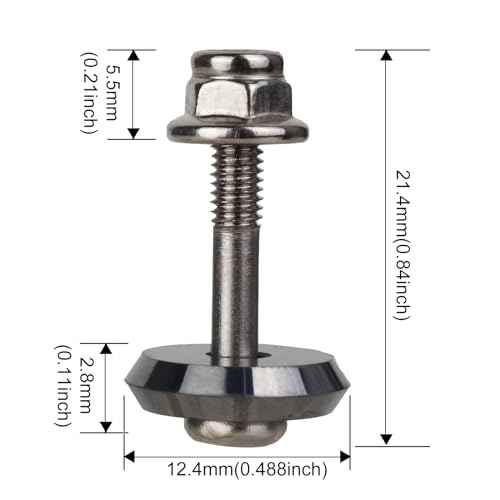 12mm Tile Cutter Scoring Wheel 14A for All Sigma Pull Handle Tile Cutters,Alloy Manual Tile Cutting Wheel for Ceramic Tile, Ceramics, Porcelain, Glass