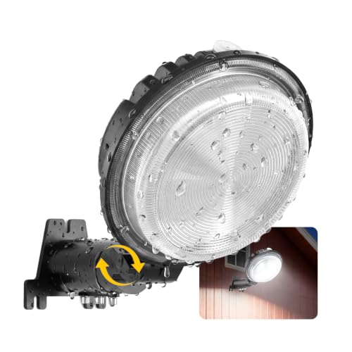 AIKVSXER 150W LED Barn Light Dusk to Dawn Outdoor Floodlight 22500LM 6500K