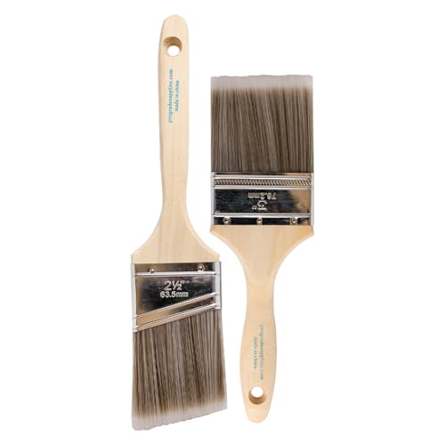 Pro Grade - Paint Brushes - 2Pk - Paint Brush Set