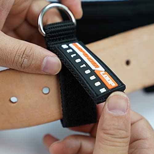 MELOTOUGH Heavy Duty Belt Loops Suspenders Loop Attachment fits 2.-2.25 inch Belt Connectors, 4 Pack