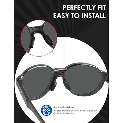 BLAZERBUCK Replacement Nose Piece Nose Pads for Oakley Activate OX8173 Eyeglasses
