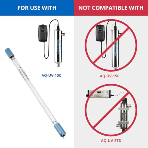 Aquasana UV Whole House Water Filter Replacement Lamp - NSF Certified, For Systems 2019+