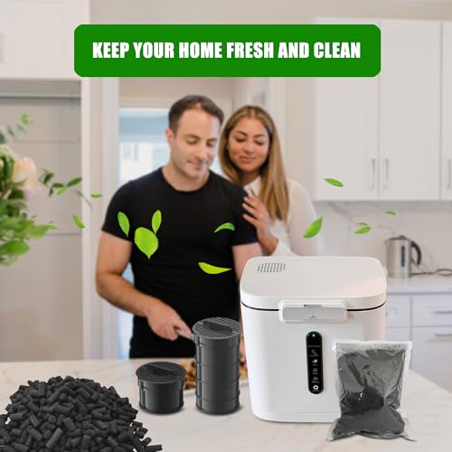 Odor-Absorbing Carbon Refills for Fylecen Kitchen Compost Bin