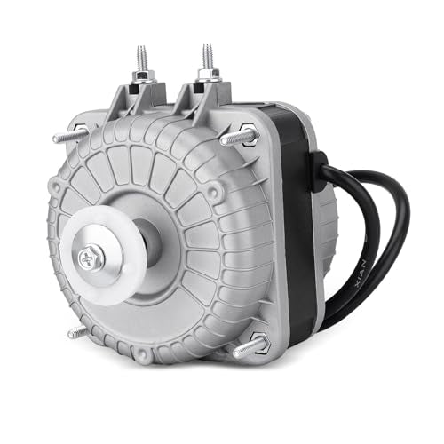 120V AC Fan Motor 10/55W 1550 RPM Shaded Pole Condenser Fan for Cooling Equipment