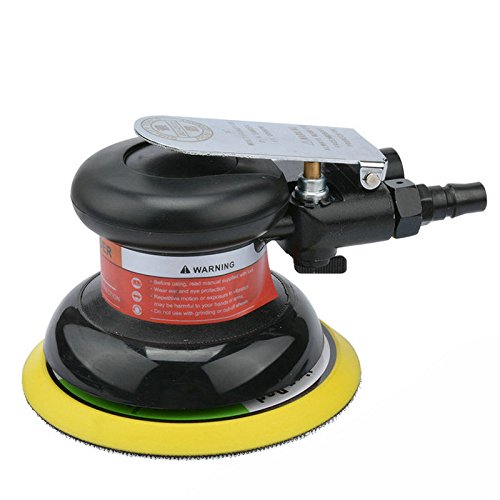 Air Random Orbital Sander 5 Inch Pneumatic Polishing Disc Dual Action PowerGrinding Tool