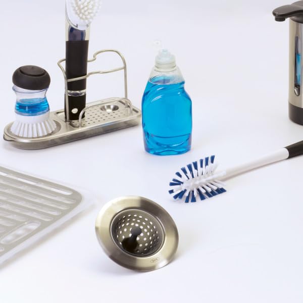 OXO Good Grips Silicone Sink Drain Strainer - Kitchen Sink Stopper & Debris Trap
